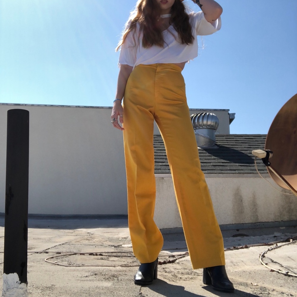 Vintage Yellow Straight-Leg Levi’s | SOLD